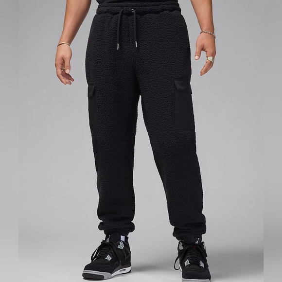 Jordan Men's High-Pile Fleece Pants - Picture 1 of 8